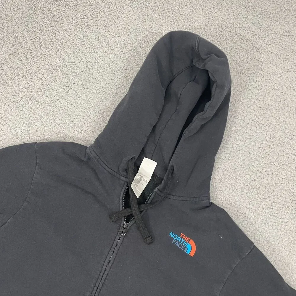 The North Face Half Dome Full Zip Men S‎ Black Y2K Gorpcore Hoodie